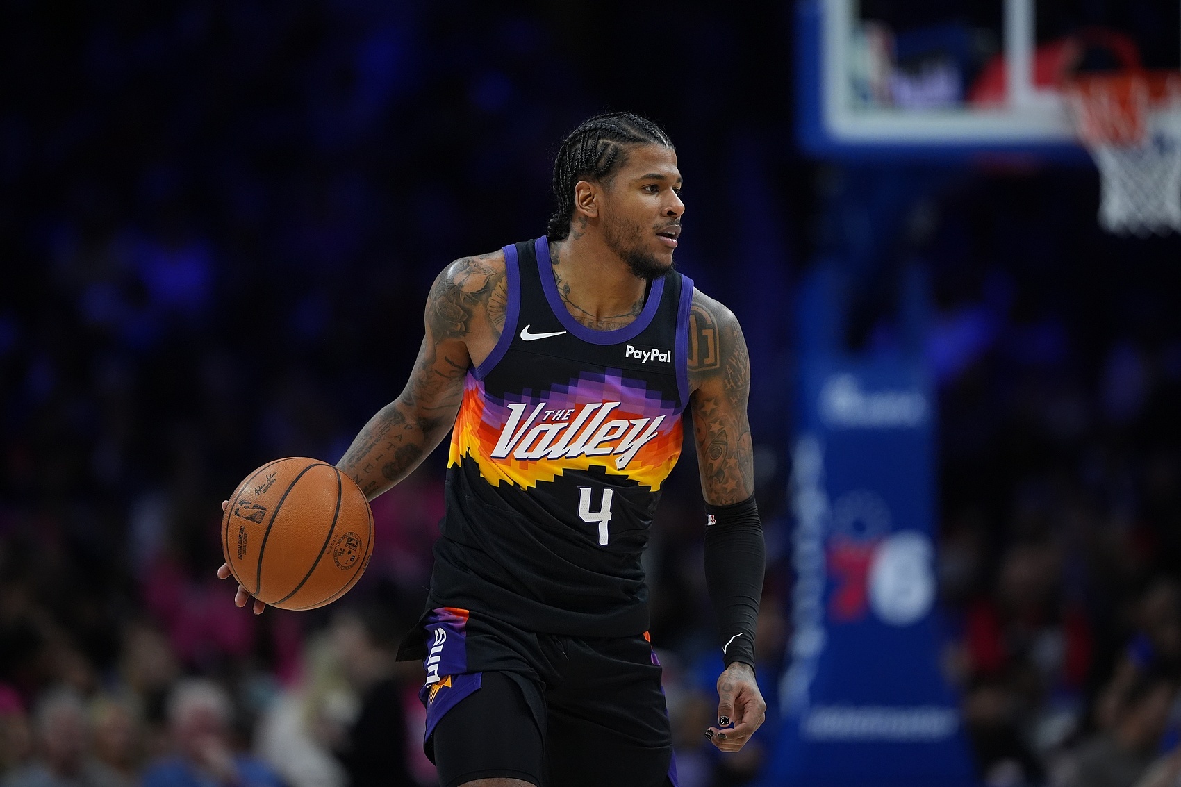 九游体育-太阳官方：杰伦·格林遭遇髋部挫伤 不会参加赛后采访环节