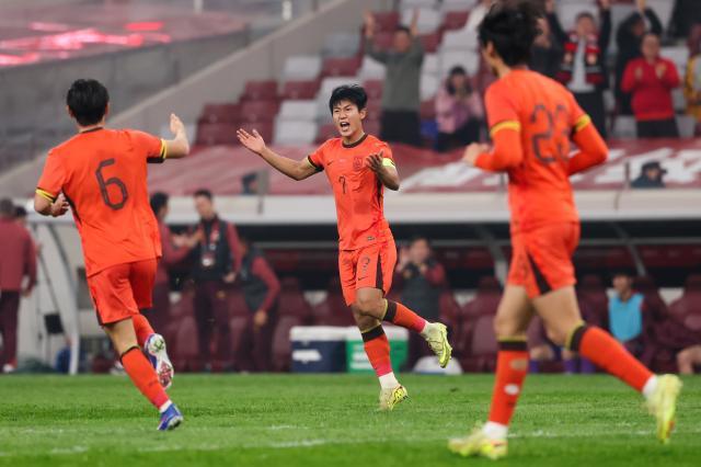 篮球社区-【热身赛】向余望李新翔破门 U23国足2比2泰国U23